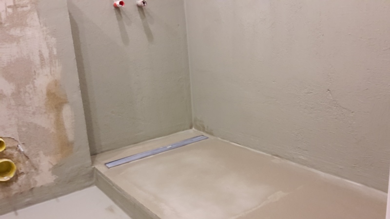 Isolierung Duschbereich